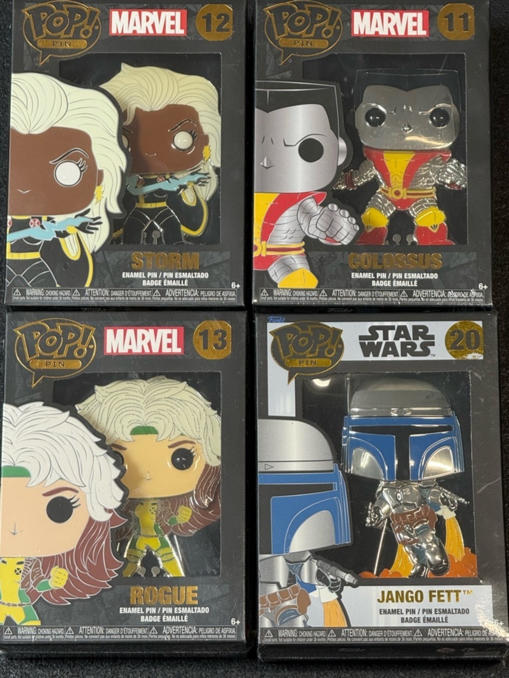 New Lot Of 4 Funko pins​​